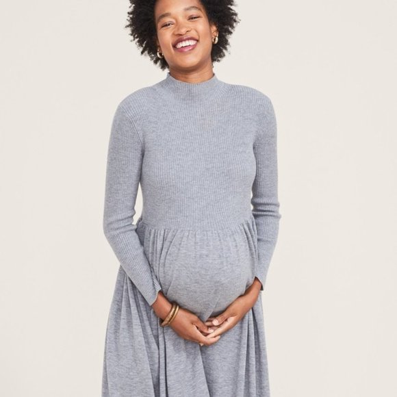NWOT The Zinnia Maternity Sweater Dress - SIZE 1 - Picture 1 of 2